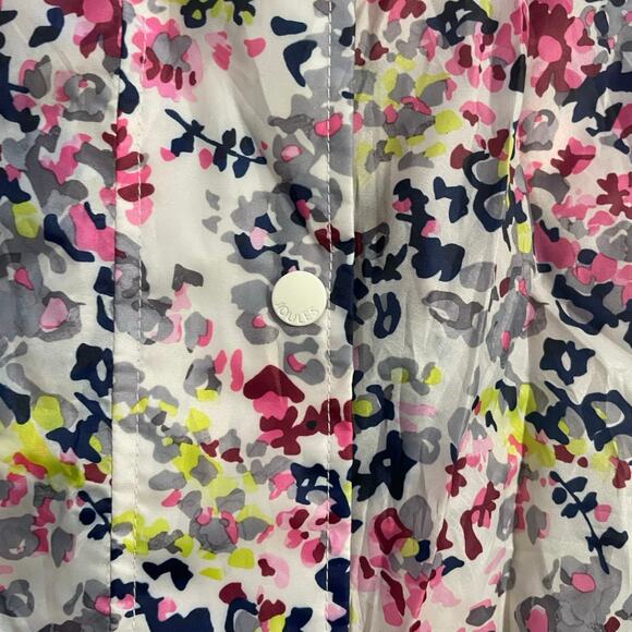 Joules Right As Rain Floral Print Rain Jacket Women’s size US 14 - Picture 13 of 15